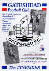 Gateshead v Macclesfield Town