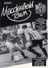 Macclesfield Town v Runcorn