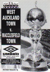 West Auckland Town v Macclesfield Town