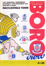 Farnborough Town v Macclesfield Town