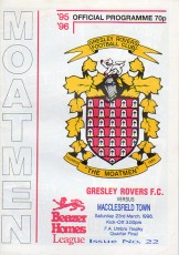 Gresley Rovers v Macclesfield Town