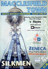 Macclesfield Town v Hayes