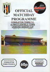 Congleton Town v Macclesfield Town