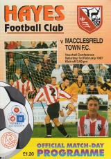 Hayes v Macclesfield Town