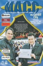 Macclesfield Town v Cardiff City