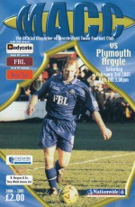 Macclesfield Town v Plymouth Argyle