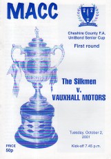 Macclesfield Town v Vauxhall Motors