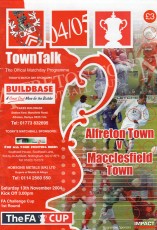 Alfreton Town v Macclesfield Town