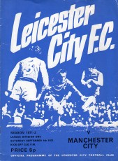 Leicester City v Manchester City