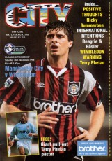 Manchester City v Wimbledon