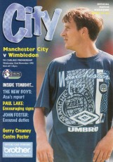 Manchester City v Wimbledon