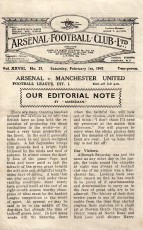 Arsenal v Manchester United