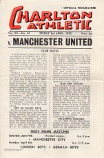 Charlton Athletic v Manchester United