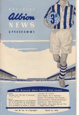 West Bromwich Albion v Manchester United