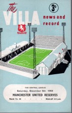 Aston Villa v Manchester United