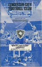 Leicester City v Manchester United