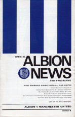 West Bromwich Albion v Manchester United