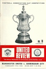 Manchester United v Birmingham City