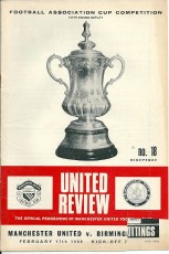 Manchester United v Birmingham City