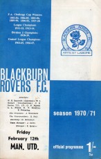 Blackburn Rovers v Manchester United