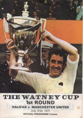 Halifax Town v Manchester United