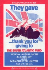 Aldershot Town v Manchester United