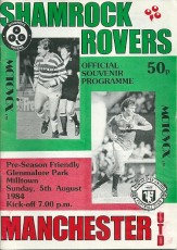 Shamrock Rovers v Manchester United