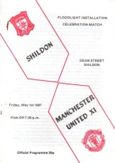 Shildon v Manchester United