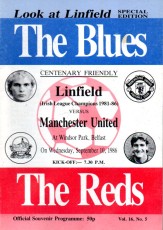 Linfield v Manchester United