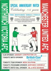 Northwich Victoria v Manchester United