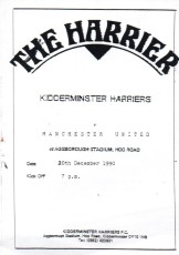 Kidderminster Harriers v Manchester United