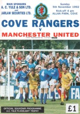 Cove Rangers v Manchester United