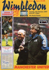 Wimbledon v Manchester United