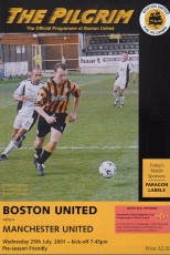 Boston United v Manchester United