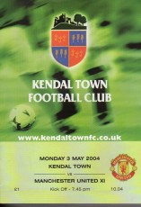 Kendal Town v Manchester United