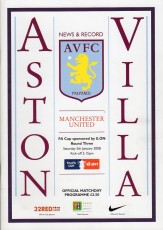 Aston Villa v Manchester United