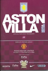 Aston Villa v Manchester United
