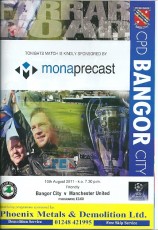 Bangor City v Manchester United