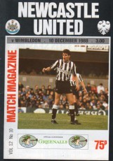 Newcastle United v Wimbledon