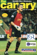 Norwich City v Wimbledon