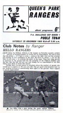 Queens Park Rangers v Poole Town