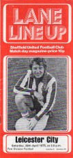 Sheffield United v Leicester City