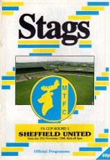 Mansfield Town v Sheffield United