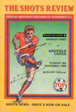 Aldershot Town v Sheffield United