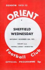 Leyton Orient v Sheffield Wednesday