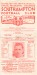 Southampton v Sheffield Wednesday