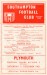 Southampton v Plymouth Argyle