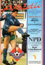 Oldham Athletic v Southampton