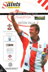 Southampton v Aston Villa