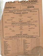 Tottenham Hotspur v Clapton Orient